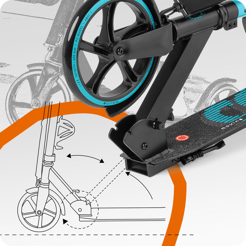 Intuitive, quick-fold system.